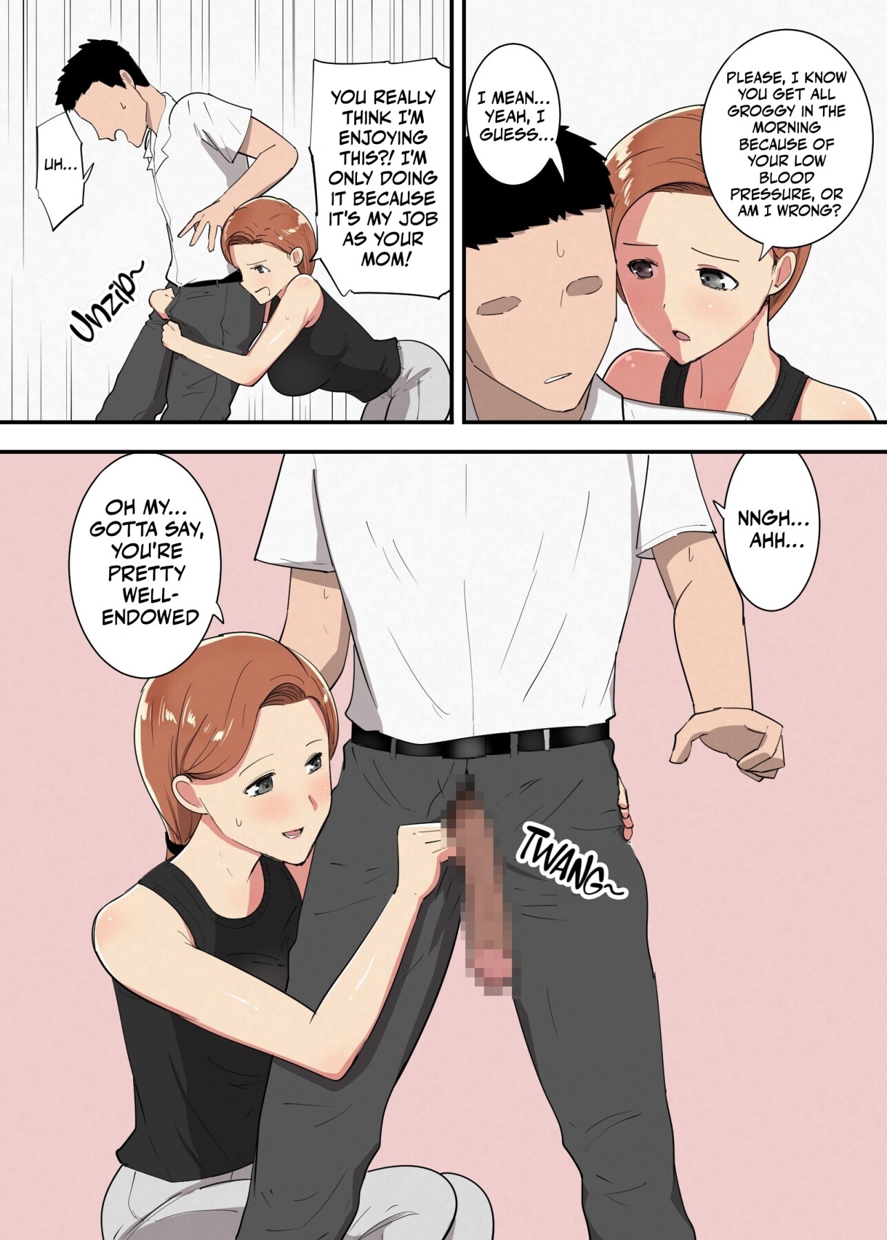 Hentai Manga Comic-Let mommy take care of that for you.-Read-7